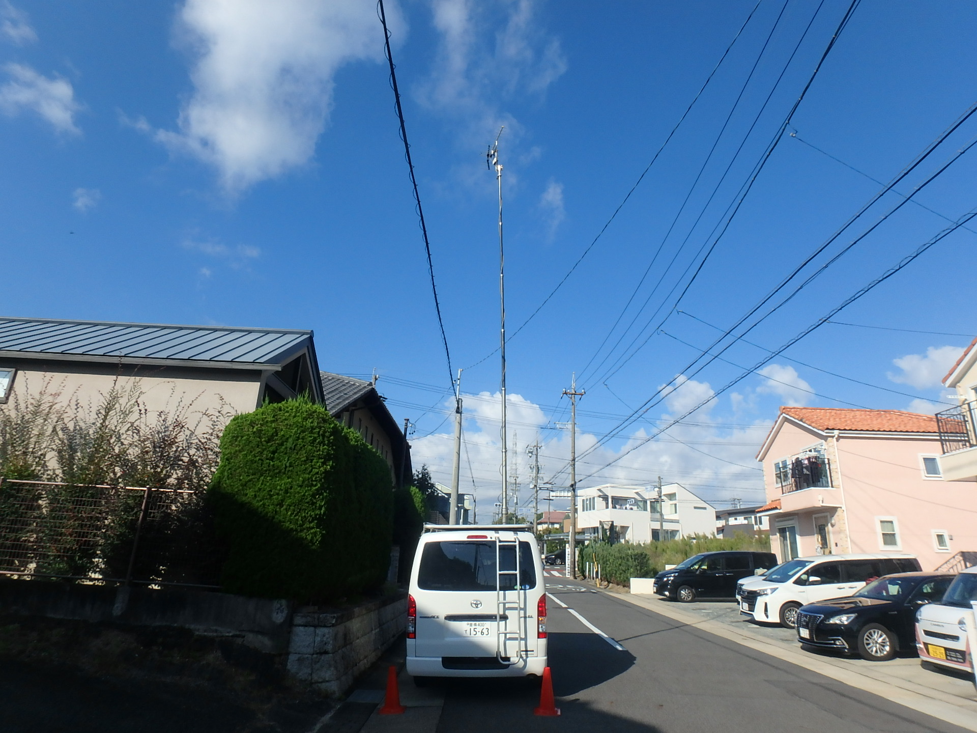 名古屋市名東区：大手ハウスメーカー様の建造物に伴う電波障害の事前調査