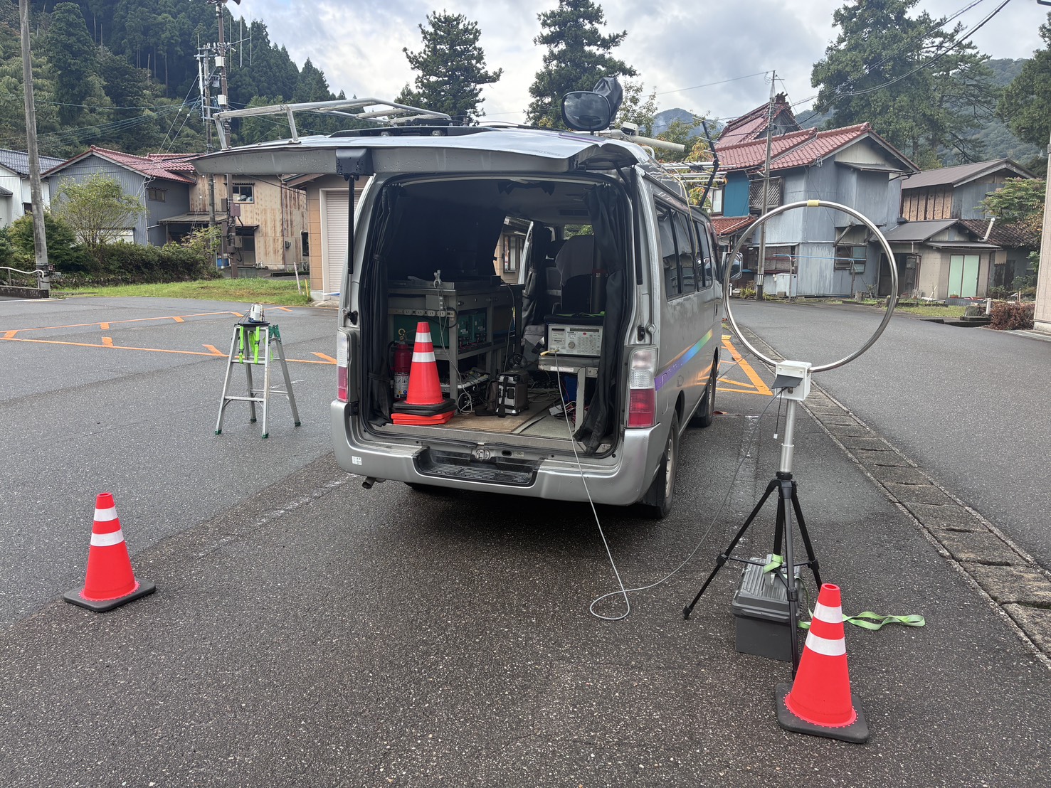 石川県加賀市山中温泉：中波（AM）ラジオの電波・実聴測定